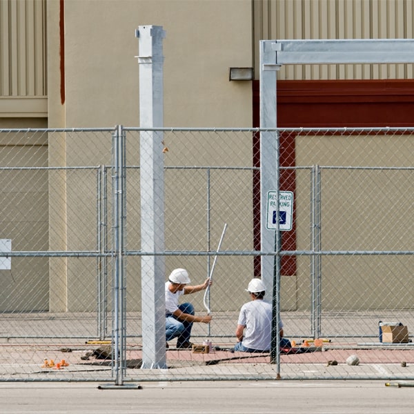 how much time can i lease the temporary fence for my work site or event in Lawrence